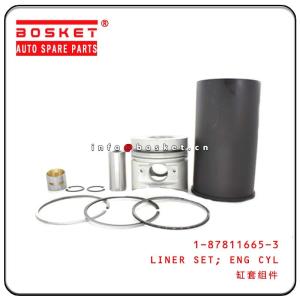 China FSR32 6HH1 1-87811665-3 1878116653 Engine Cylinder Liner Set on sale