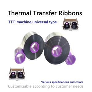 Premium Wax Resin Thermal Transfer Ribbon - 33m TTO Ribbon (55mm x 600m) for
