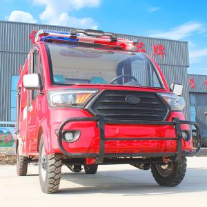Wholesale Emergency Vehicles Mini Electric Fire Truck Diesel Pumper with 1.3 Tons Payload Electric Fire Fighting Truck Price from china suppliers