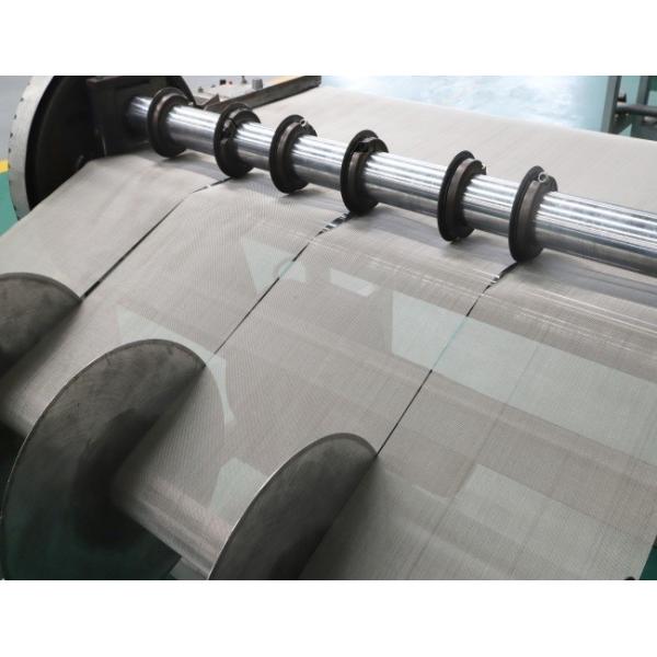 0.03-50.8mm Mesh Size Steel Wire Screen with Raw Edge Treatment