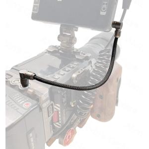 Red Komodo V Mount Battery Plate Power Cable Rotatable 2 Pin Male To Adjustable