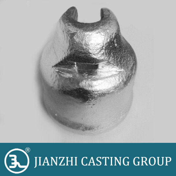 High voltage cast iron 10 inch insulator cap