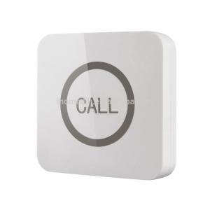 white beautiful touch to call wall installed hall call button
