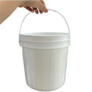 1.0 to 2.5 MM Thickness Tamper Proof Plastic Bucket With Cover Round Tubs