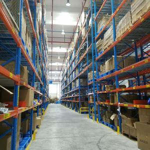 Durable Warehouse Metal Storage Pallet Live Racking Color Powder Coating