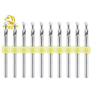 CNC Solid Carbide Reamers HRC55 Left Hand Spiral Right Hand Cut End Mill