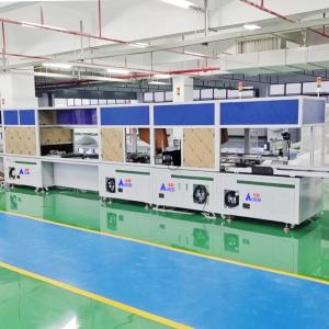 Fully Automatic Cylindrical Battery Pack Assembly Line 3000PCS/H