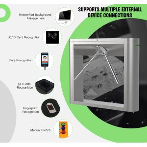 HCW Durable Barrier Turnstile Gate with 550mm Passage Width 100W Rated Power and