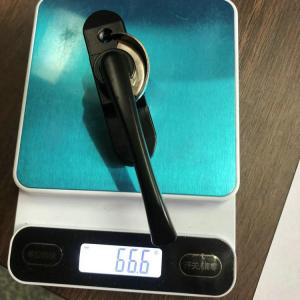 Aluminum Window Handle Crescent Lock with Painting Surface Treatment and 66g