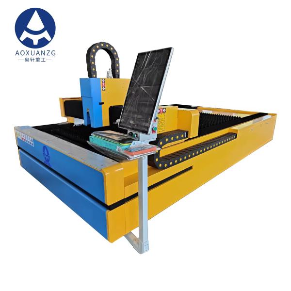 Precision CNC Fiber Laser Cutting Machine With 0.02mm/m Repeated Positioning