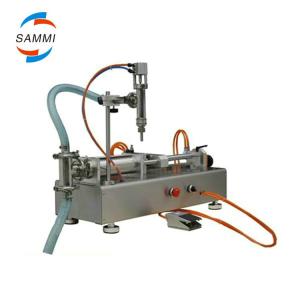Wholesale Hot Automatic Filling Machine for Glass Bottles Small Scale Juice Filling Machine Pet Beverage Bottle Liquid Filling Machine from china suppliers