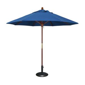 90cm Open Diameter Custom Logo Wooden Umbrella Ideal for Commercial Parties and