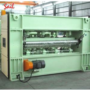 Needle punching nonwoven felt fabric making machine