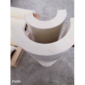 Fireproof PIR Pipe Insulation Sections Polyisocyanurate Foam Sheets Tubular
