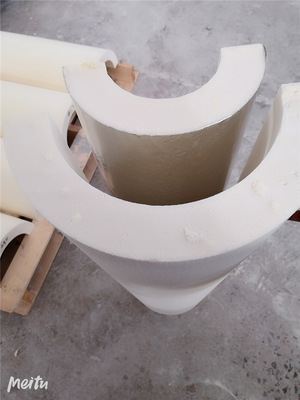 Fireproof PIR Pipe Insulation Sections Polyisocyanurate Foam Sheets Tubular