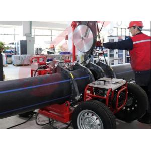 Field IPS Hydraulic Butt Welder 16'' , Pipe Fusion Welding Machine With Crane