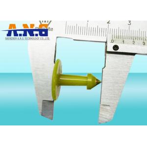 Yellow Read LF TPU Rfid Animal Tags,Cow / Sheep / Cattle Ear Tags Custom Chip