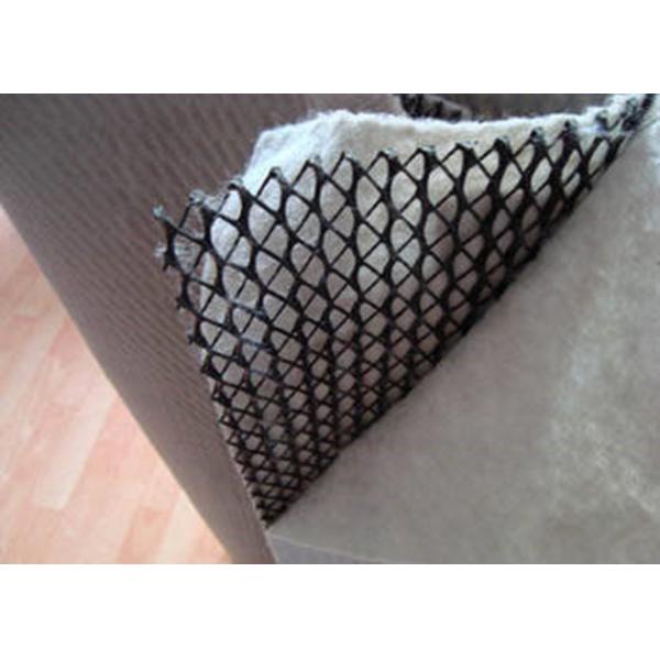 HDPE Geonet, Composite Tri-planar Geonet Light weight With Non Woven Geotextile