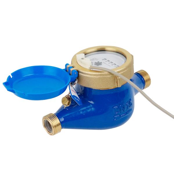 Quality Pulse Output Multi Jet Wired Remote Water Meter Pulse Sensor for sale