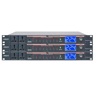 8 Channel Audio Power Supply Sequencer Controller with Universal Socket