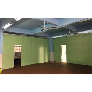 Multi Color Top Hanging Ceiling System Foldable Partition Wall Panel For