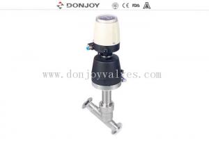 Wholesale Donjoy 2 pneumatic Steam Angle Seat Valve with Contol head from china suppliers