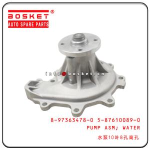 Isuzu 700P 4HK1 Water Pump Assembly 8973634780 5876100890 8-97363478-0 5