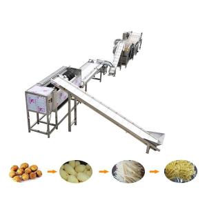 Full Automatic Clean Root Leafy Vegetable Asparagus Washing Processing Line