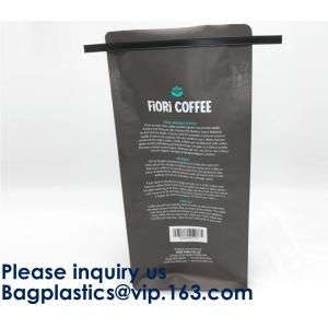 Food Industrial Use And Moisture Proof Feature Resealable Zipper Kraft Paper