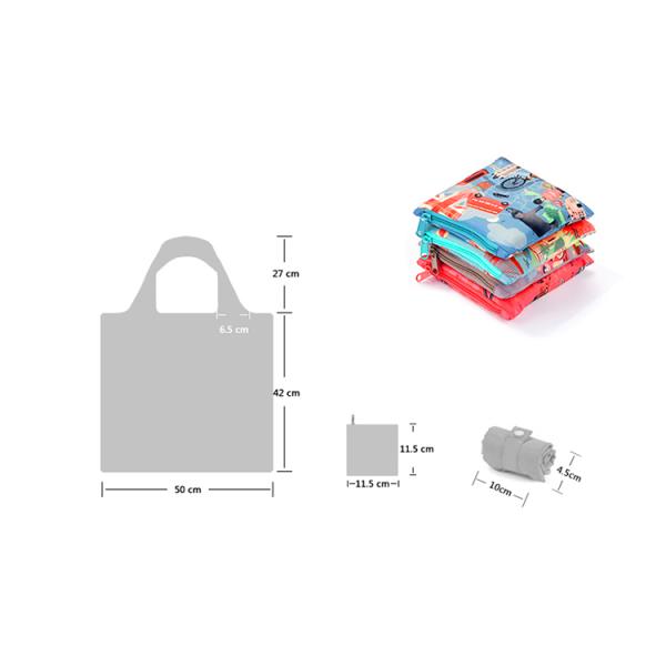 Customized foldable eco friendly shopping bag