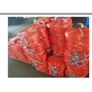 China 32mm Ratchet Tie Down Straps For Securing / Lashing And Fastening Loads on sale