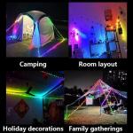 Smart Addressable Rgb Light String With Music/Timing/Bluetooth Functions For