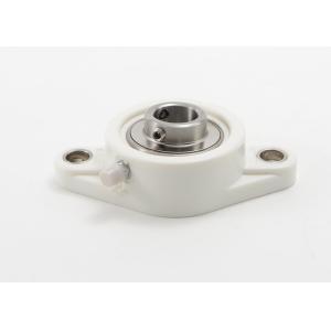 Flange Plastic Pillow Block Housings With Stainless Steel Insert Bearing 2 Bolt