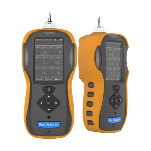 TFT LCD Display CO H2S CO2 pid voc NH3 NO2 SO2 Portable Multi Gas Detector For