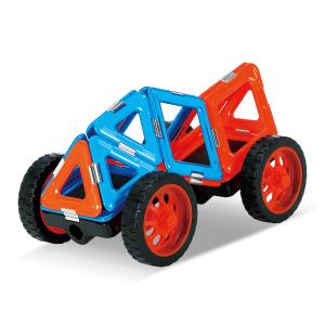 Motorcycle Toy Magnetic Shapes Building Set Smart DIY Assembling For 3 Years+