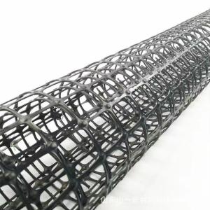 Geogrid Mesh Biaxial PP Plastic Geogrid for Road Reinforcement Mesh Size 25.4*25