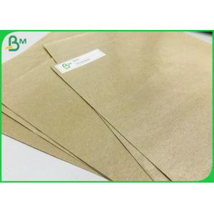 Food Grade Custom Thickness Greaseproof Kraft Paper Laminated With Polyethylene