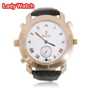 Lady wrist watch camera support waterproof function