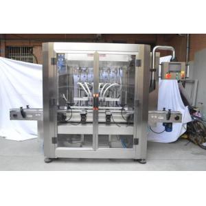 SS Bottle Liquid Filling Machine CE Certification For Chemical / Beverage