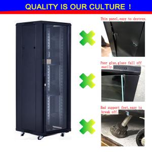 Full Height Computer Racks And Cabinets , High Capacity Rack Enclosure Server