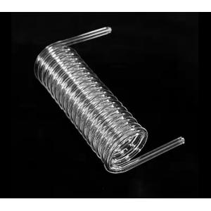 High Temperature Mechanical Accessories Quartz Spiral Tube Quartz Glass Test
