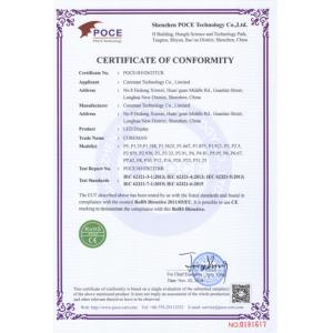 Shenzhen Coreman Technology Co., Limited Certifications