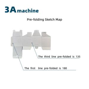 Video Inspection CQT900YG-2 Pre-folded Bottom Lock Jori Box Folder Gluer Box