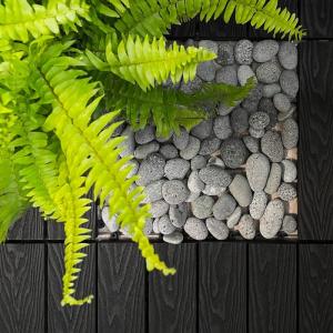 Hardwood Interlocking Composite Decking Tiles patio outdoor decking tile