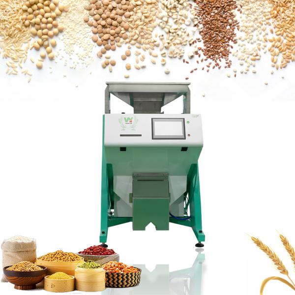 CCD Rice Color Sorter Rice Color Sorter Machine Grain Sorting Machine For Grain