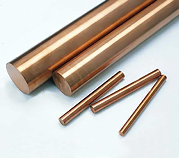 300mm Max Length Polished W75Cu25 Tungsten Copper Alloy Rods
