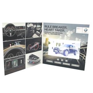 Video In Folder free sample Promotional lcd video brochure for promotion