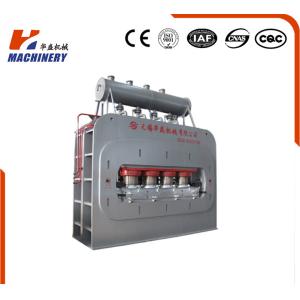 Double venner Fireproof particle board hot press machine