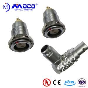 M9 2 pin right angle male and female push pull connectors for Thermal imaging