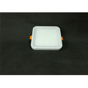 Flat Square 9W SMD LED Panel Light Springs Adjustable Cut Hole Freely CRI 80